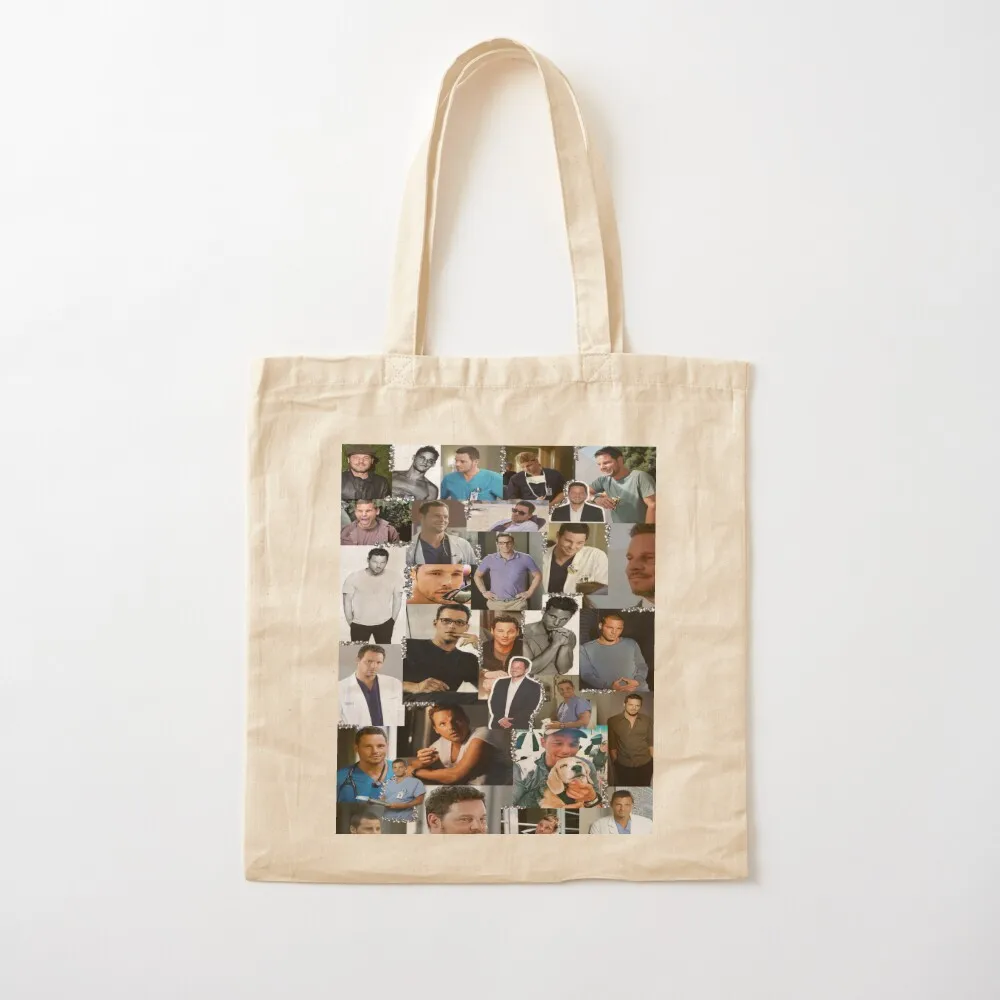 Alex Karev Collage Tote Bag Handbags cloth bag woman Shopper handbag Canvas stote bag