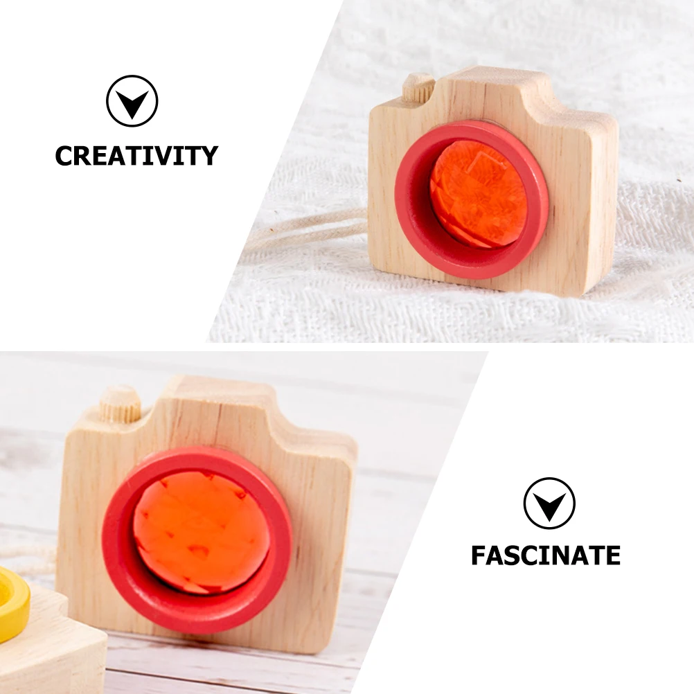 

Baby Toy Children's Camera Kaleidoscope Kaleidoscopes Kids Party Favor Mini for Kit Bulk Red