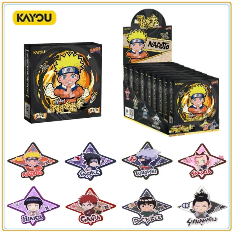 

KAYOU, оригинальная серия молодежного компаньона Наруто, значок из нетканого материала, глухая коробка, том 1, коллекция кукол с персонажами аниме, игрушки, подарки