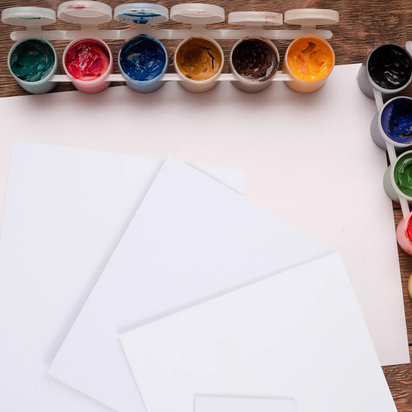 

8Pcs Painting Canvas Cotton Boards White Oil Acrylic Painting for Beginners Students Artist Drawing Canvas DIY Blank Art Boards