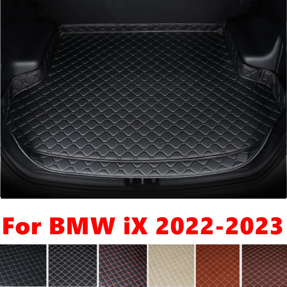 

Боковой коврик для багажника автомобиля BMW iX 2023 2022, багажная накладка, задний подкладка для груза, аксессуары для интерьера, защитный коврик