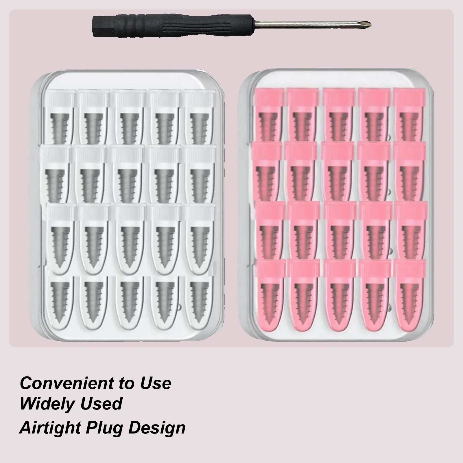 Car Tire Repair Kit 40 Pieces Tire Maintenance Patches Airtight Rubber Nails For Motorcycle Mountain Bike Automotive Scooter