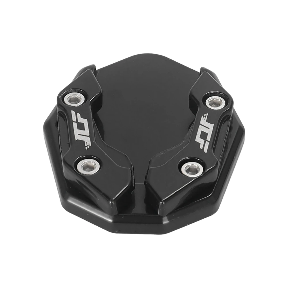 Scooter Motorbike Accessories Extension Foot Pad Support Plate Aluminum Alloy Motorcycle Bike Kickstand Extender Foot Side Stand image 2