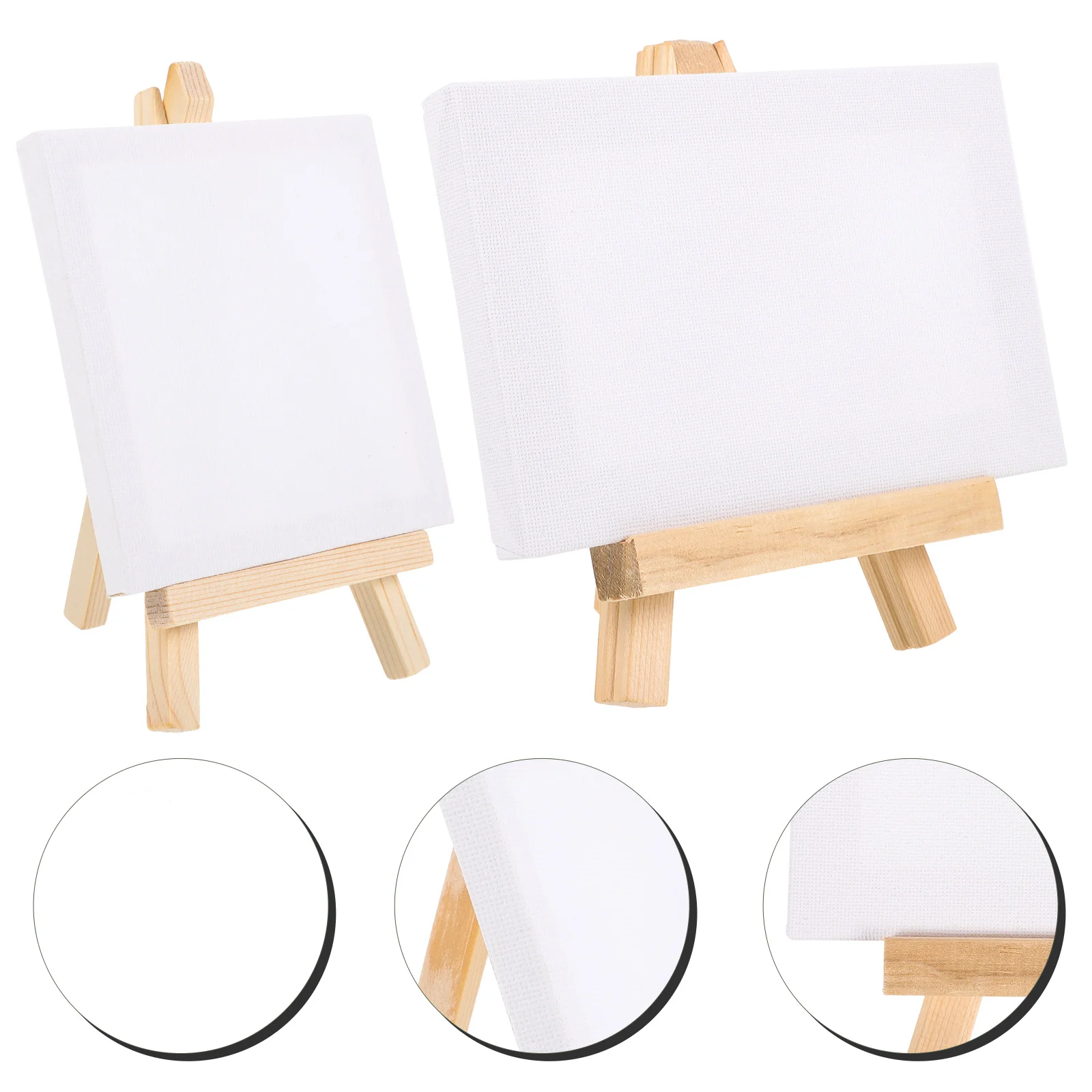 2 مجموعة حساسة حامل صغير مجموعة متعددة الوظائف قماش اللوحة الحرفية العرض Diy بها بنفسك المشاريع الفنية حامل مثلث الزخرفية #2