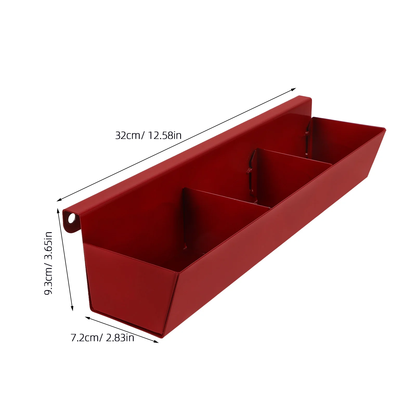 المحمولة المسمار المنظم صندوق متعدد الشبكة أجزاء صغيرة صندوق تخزين الصلب أداة الحال بالنسبة المرآب إصلاح السيارات النجارة لحام #3
