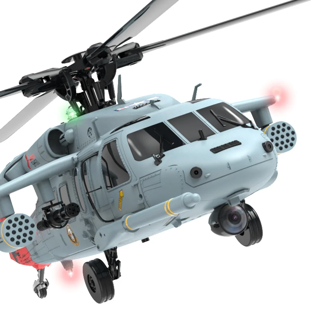 

YUXIANG F09H Black Hawk GPS 6CH Heli RTF 2.4GHz Auto-Return One-Key Landing Scale Warbird Model Gift