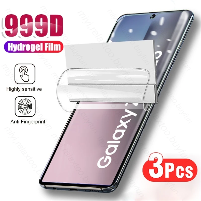 

Изогнутая Гидрогелевая пленка 999D для защиты экрана Samsung Galaxy Z Fold6 Fold 6zfold6 5G Sumsung Samung ZFold 6 Z6, не стекло, 3 шт.