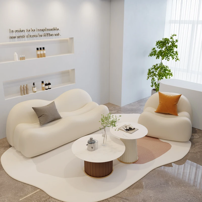 Acene sofá mesa e cadeira, Leite Tea Shop levando sobre Booth, Coffee Shop Western Restaurant