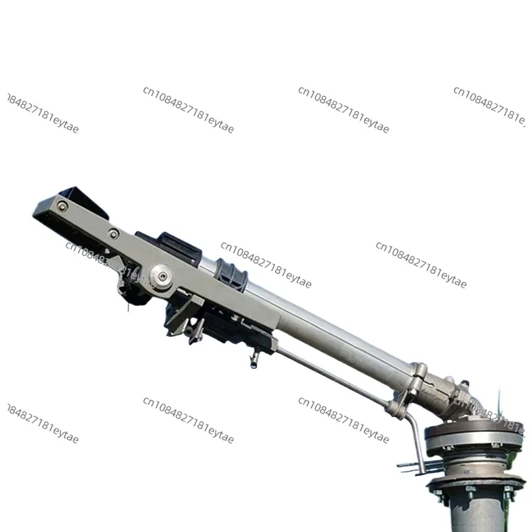 High Pressure Big Water Sprinkler, 360° Swing Arm Long-Distance Agriculture Irrigation Dusting Device