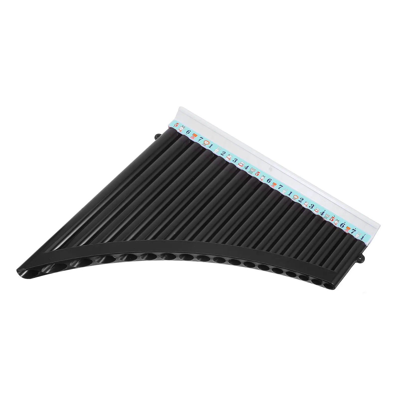 18 Pan Flute Key C Panpipes Instrument Smooth Finish Lightweight Design Perfect for Beginners Practice and Performance