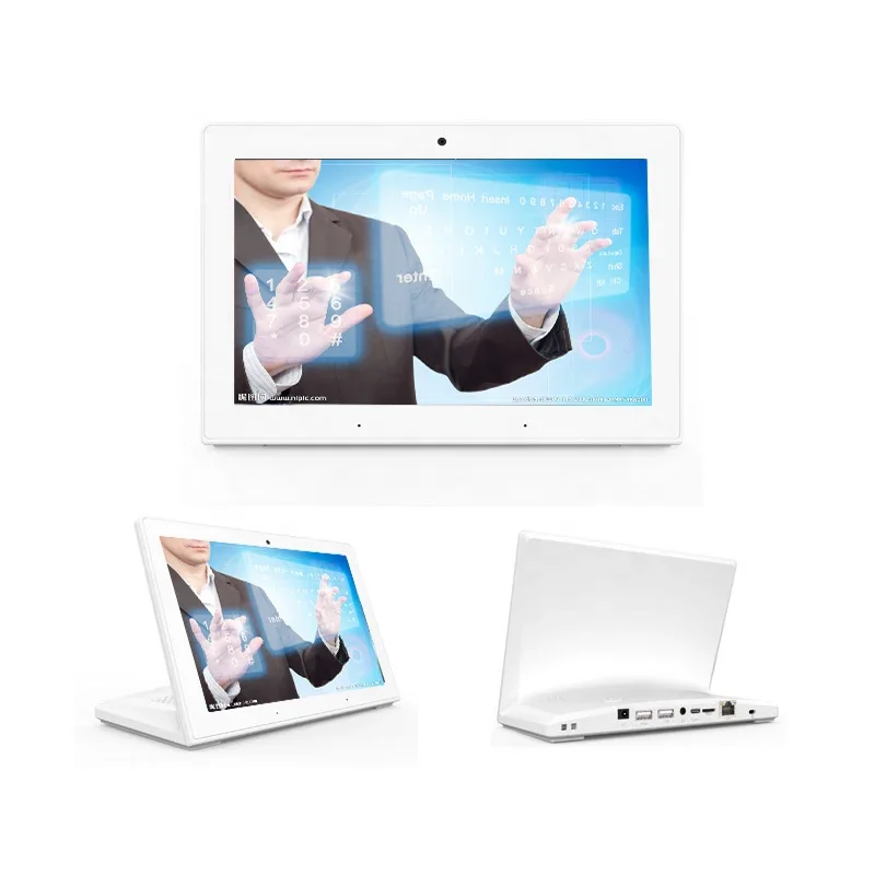 

small size L Shape 8 inch 10-Point Capacitive Touch LCD Panel android tablets pc with RJ45 / wifi