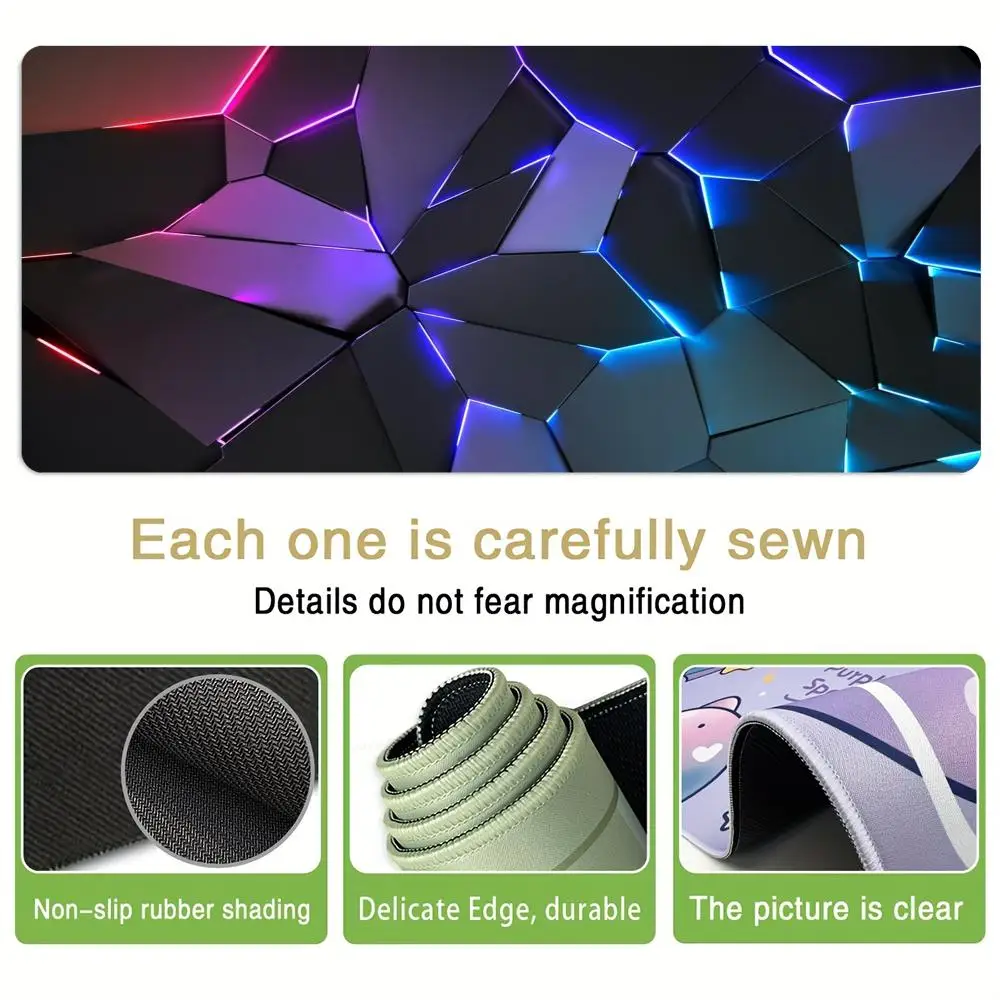 Texture Mouse Pad Gamer Office Accessories Pc Cabinet Games Desk Mat Computer Desks Keyboard Gaming Mats