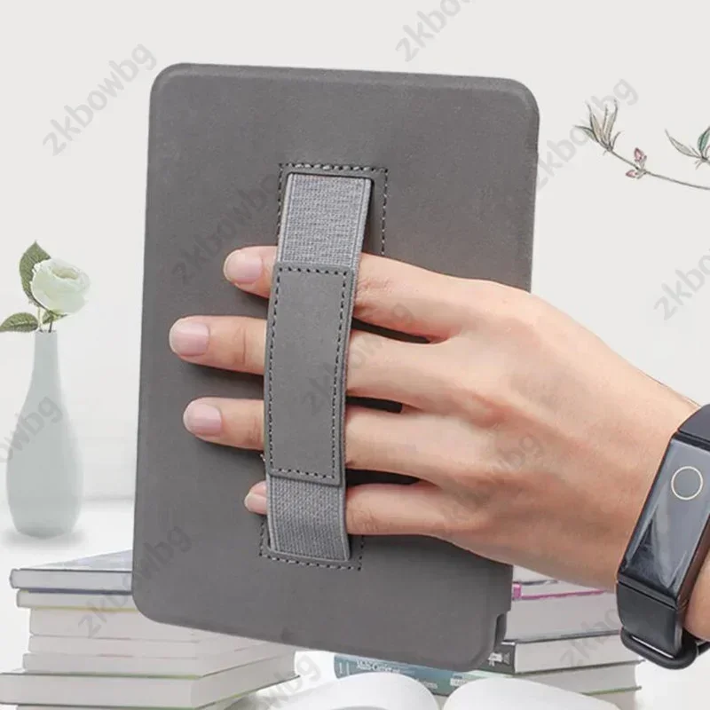 HandStrap Case for Kindle Colorsoft Signature 7'' EReader Sleep Cover for Kindle Paperwhite 12th 2024 7 Inch SA568B Smart Case