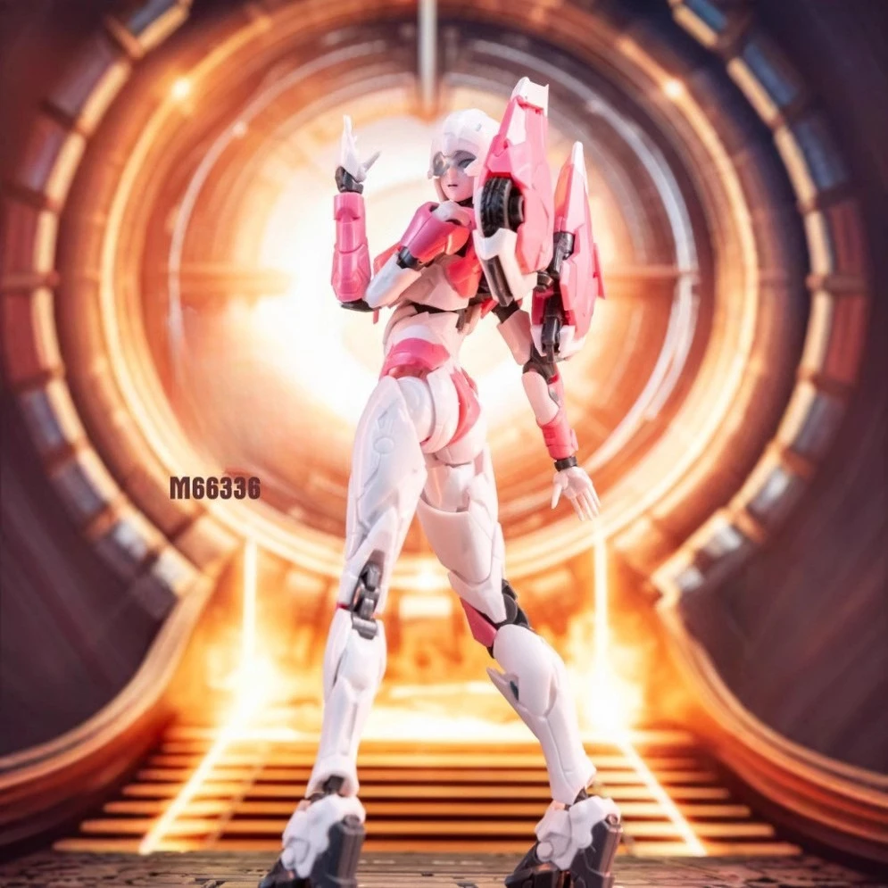 Robot transformateur Meili Infinity M66336, Meili Ashe Alsey, modèle Mecha Anime assemblé, Collection de figurines d'action, jouets cadeaux
