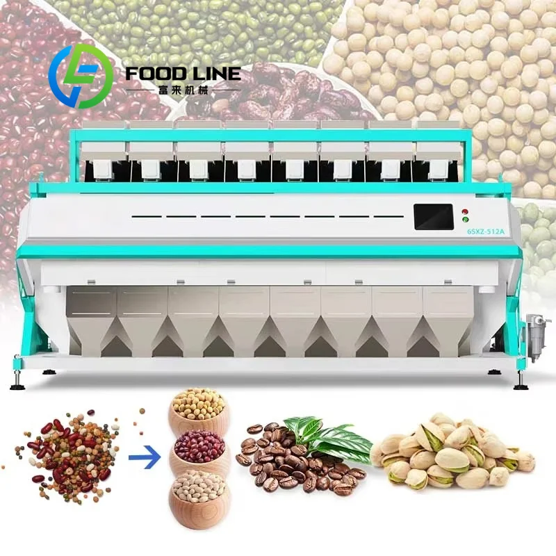 Detachable Color Sorter Internal Components Allow Fast Deep Cleaning After Processing Muddy Powder-Rich Raw Materials All Day