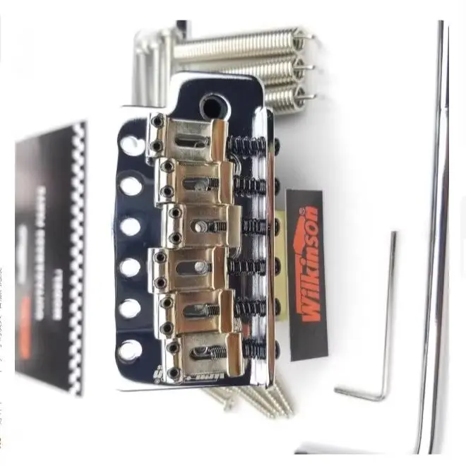 WOV01 Chrome Silver Vintage Type  Tremolo System Bridge For ST Electric Guitar