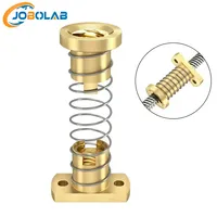 1/2/4pcs Z axis T8 lead Screw Anti Backlash Spring Loaded Nut Elimination Gap Brass Nuts for Upgrade Ender 3 Prusa 3D Printer