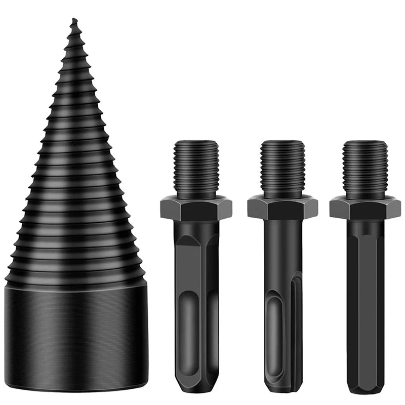 Detachable Wood Distributor Bit, Wooden Distributor Bit, Heavy Duty Drill Taper Screwdriver