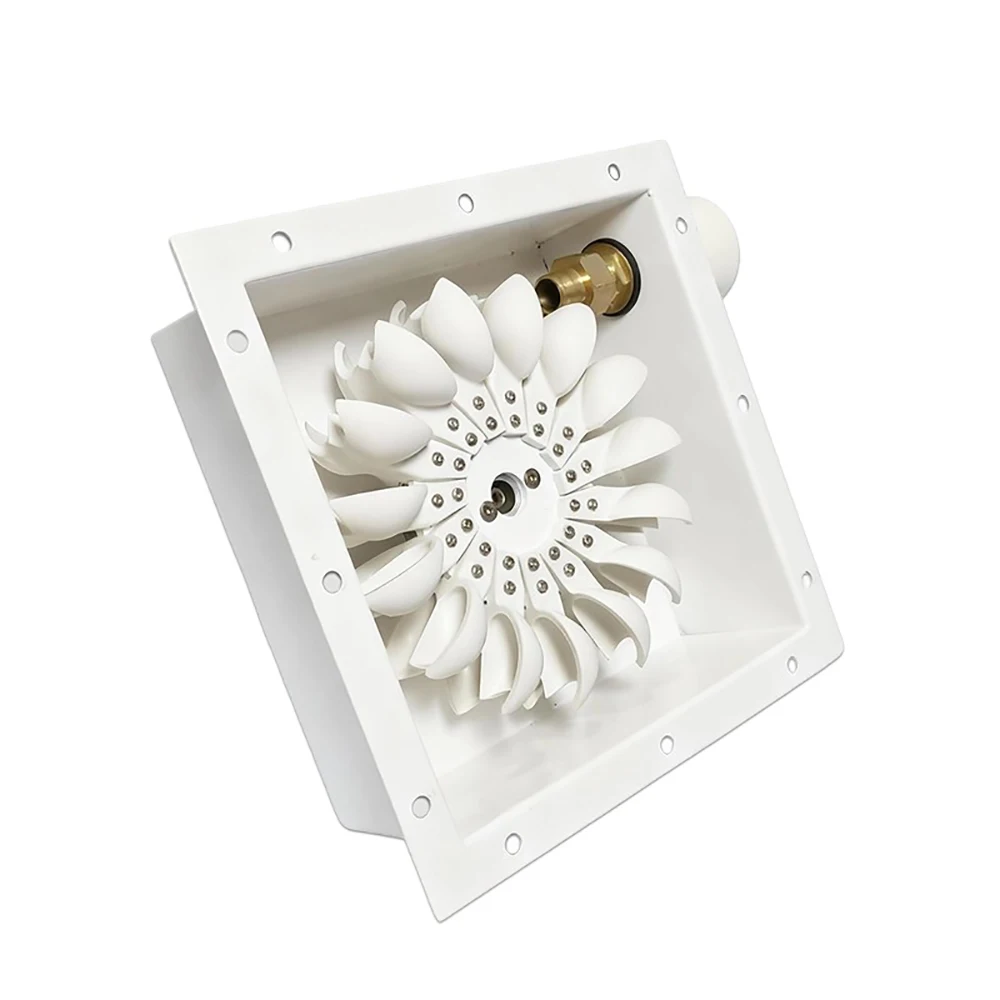 500W Micro Pelton Hydraulic Generator - Low Speed High Efficiency Permanent Magnet Power Generation Unit