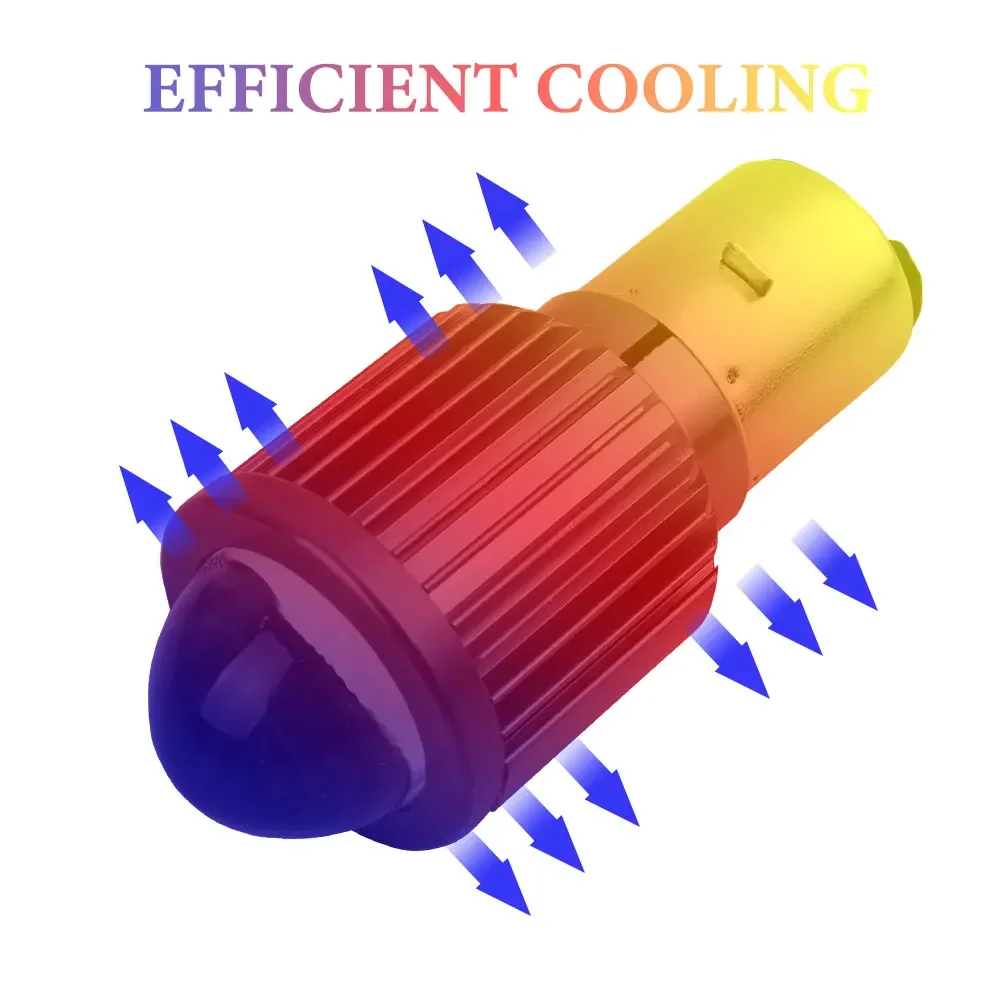 العالمي H4 Led دراجة نارية LED المصباح CSP عدسة ATV سكوتر مصباح قيادة ثنائي اللون مرحبا لو شعاع الضباب مصباح موتو اكسسوارات 12 فولت #4