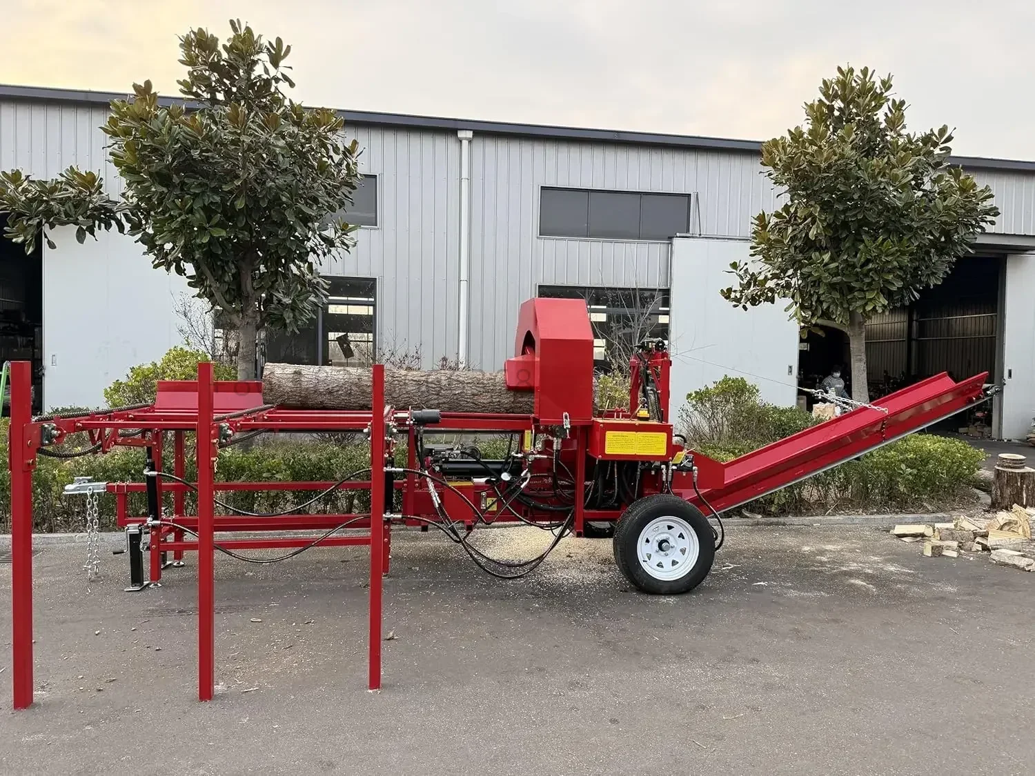 

YG Customized Cheap Price Log Splitter Forestry Machines Pto Driven Firewood Processor With Live Deck Wood Processor Machine