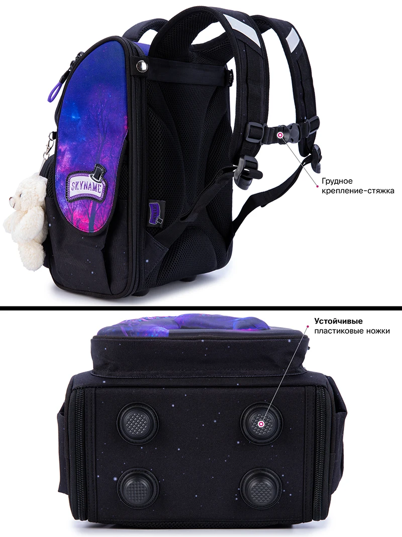 Orthopedic Backpacks Girls Cartoon Unicorn Children Waterproof School Bags Primary Students Bookbag Kids Satchels Mochila