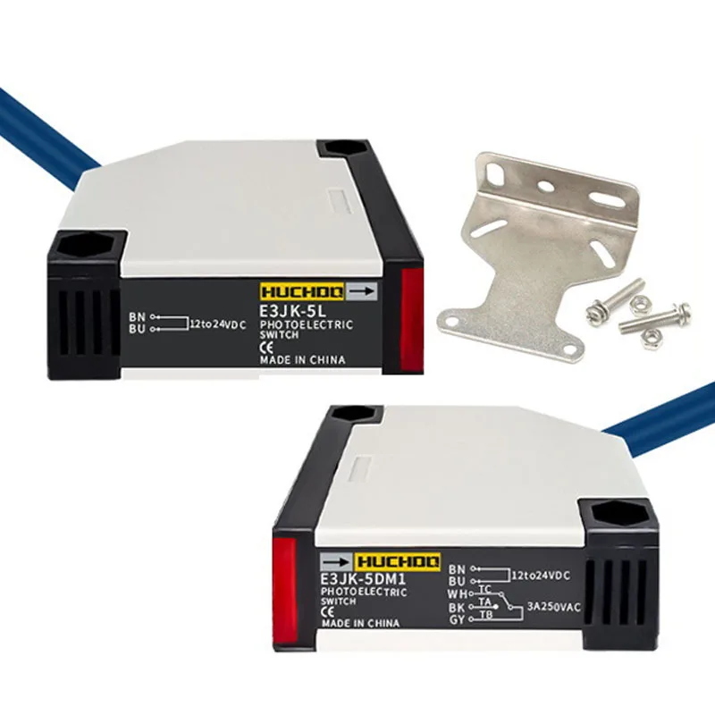 E3JK-5DM1 Infrarot-Näherungsschalter-Paarsensor E3JK-5DM1-5L Ein Satz DC 12V24V Spannung M2