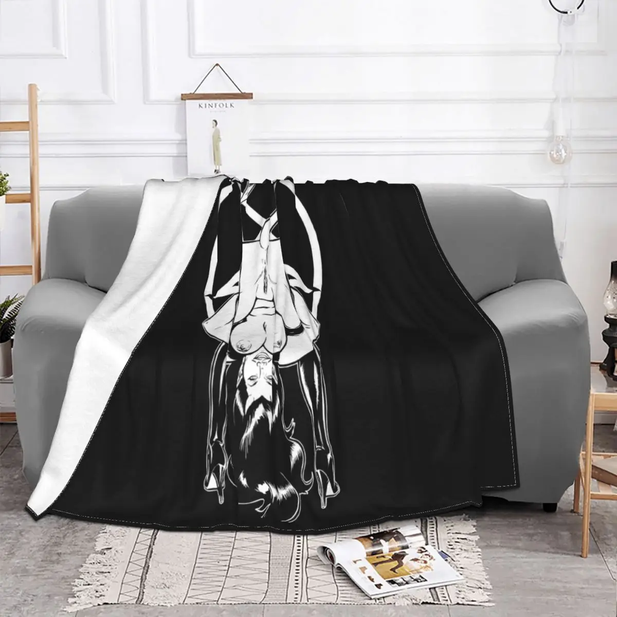 Sexy Nun Vintage Customizeds Plush Bed Blankets Quilt For Bed Thin Wadding Blanket Throw Blanket