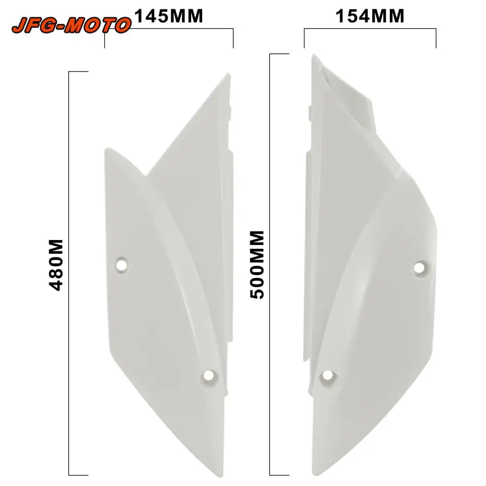 Motorcycle Accessories Rear Side Cover Side Fender Protection For KAWASAKI KLX110 KLX110L 10-25 Dirt Pit Bike Off-Road Motocross