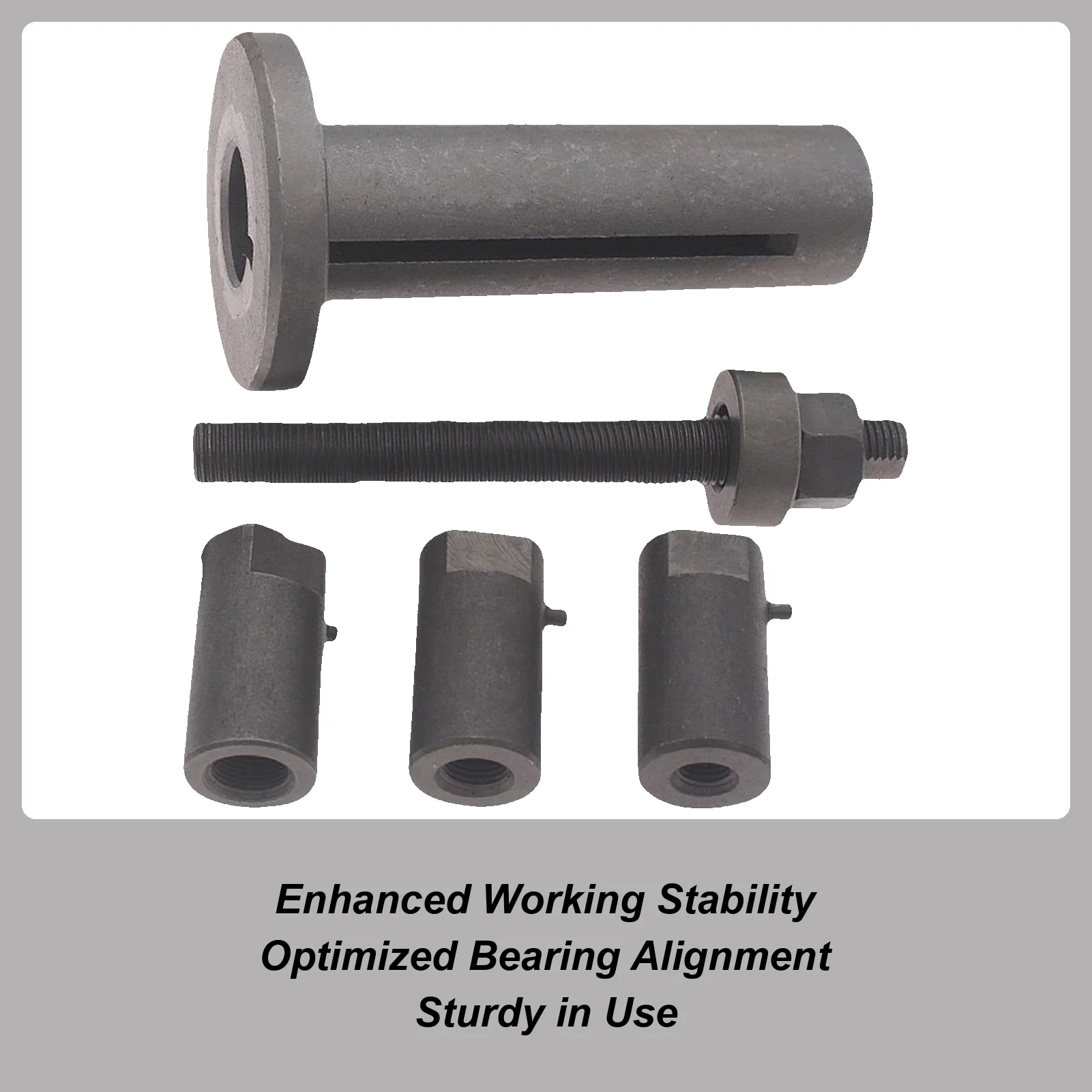 

Crankshaft Tools Motorcycle Crank Removal Tool Multi-purpose Repair Kit Stainless Steel Motorbike Accessories for Long-Distance