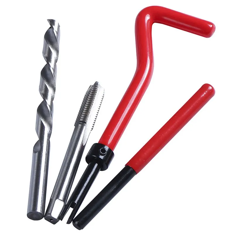 Thread Repair Tool Set 75/125/131pcs M5 M6 M8 M10 M12 Screw Thread Inserts For Restoring Damaged Helicoil Kit