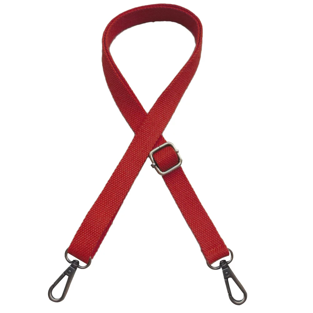 حزام كتف بديل 130 سم قابل للتعديل لحقيبة كروس بودي ماسنجر وصالة الألعاب الرياضية وحقيبة سفر قابلة للفصل وحزام طويل أحمر #2