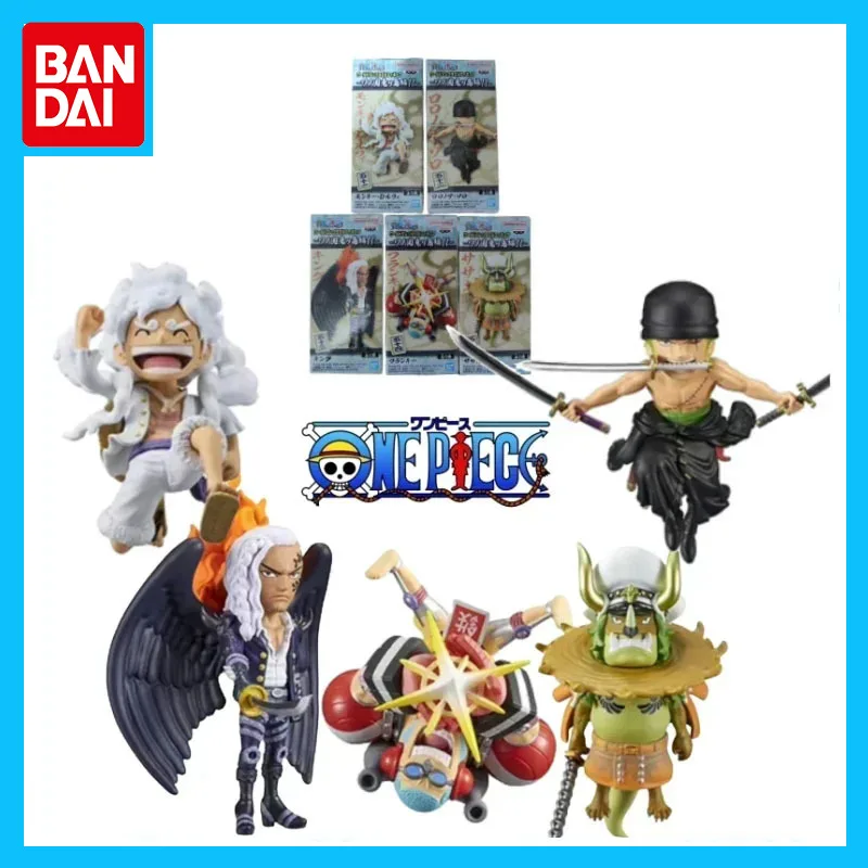 

Bandai Original ONE PIECE WCF Wano Country The Island of Ghosts Vol11 Nika Luffy Action Figure Toys for Boys Girls Kids Gift