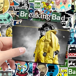 10/30/53pcs TV Show Breaking Bad Stickers Decals DIY Graffiti Laptop Luggage Motorcycle Waterproof Cartoon Vinyl Sticker Packs