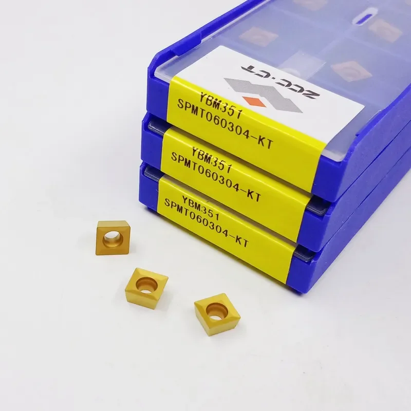 CT Carbide Insert SPMT060304-KT YBG202 YBM351 for Stainless Steel Standard Size