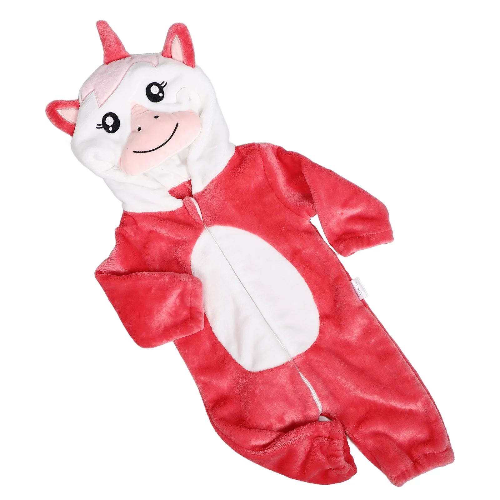 

Cartoon Crawler Flannel Unicorn Kids Costume Halloween Prop Performance Toddler Pajamas Set Performance Cosplay Costume Cosplay