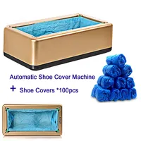 Automatic Home Shoe Cover Machine Intelligent Shoe Sleeve Tool Disposable Waterproof Foot Cover Machine Shoes Organizers Device