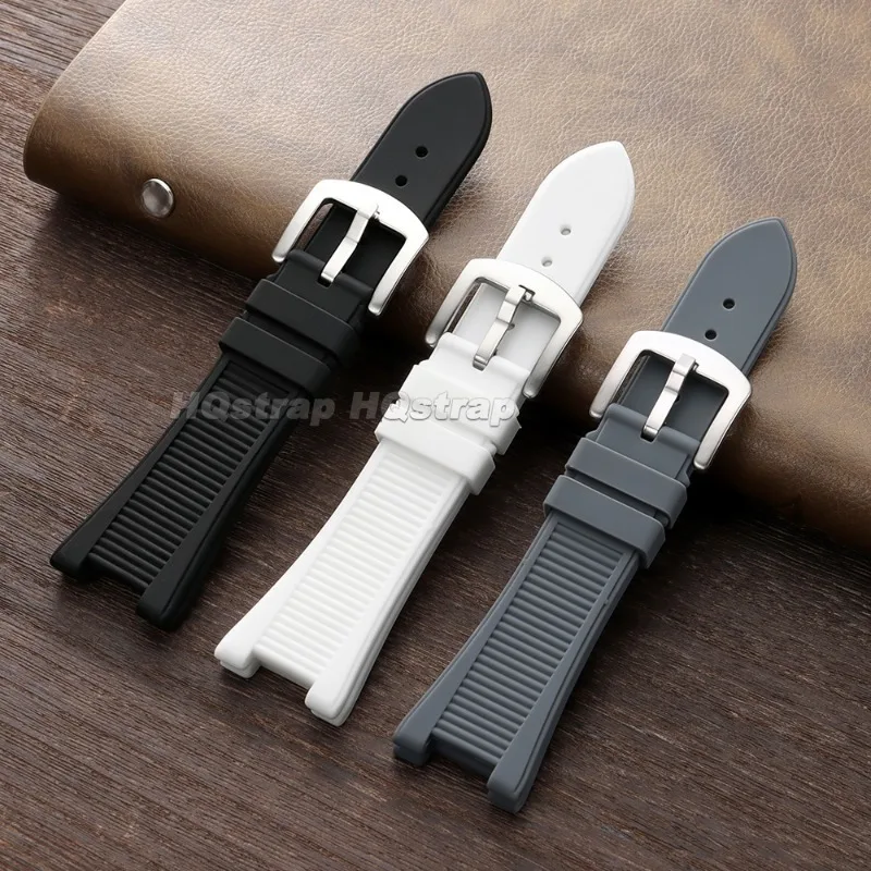 Silicone Watch Strap 25*13mm for Patek Philippe Nautilus 5711 5712 5726 5980 Band Waterproof Wristband Rubber Bracelet Accessory