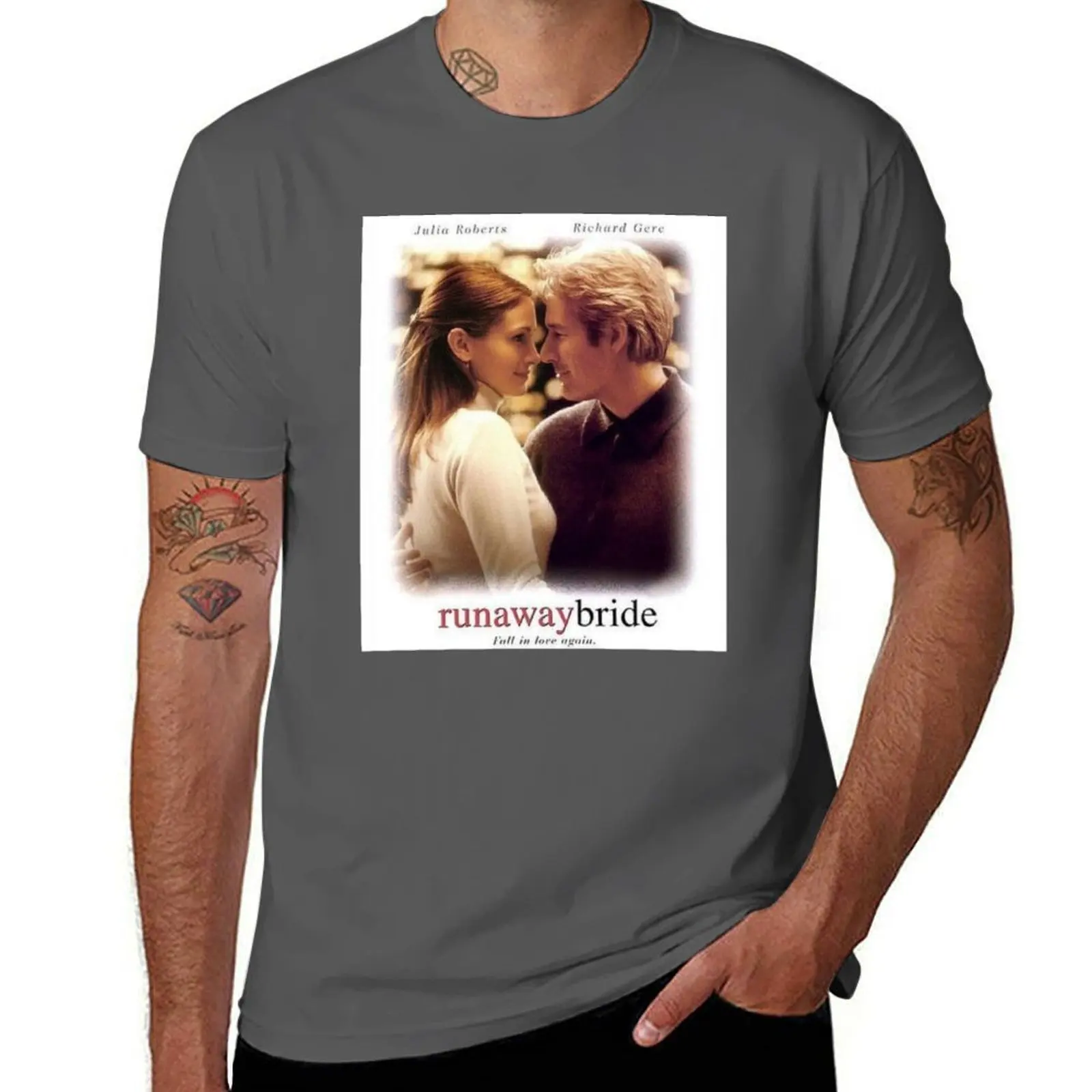 

Runaway Bride Movie Julia Roberts T-Shirt t shirts for man pack white t shirt man cotton T-Shirt