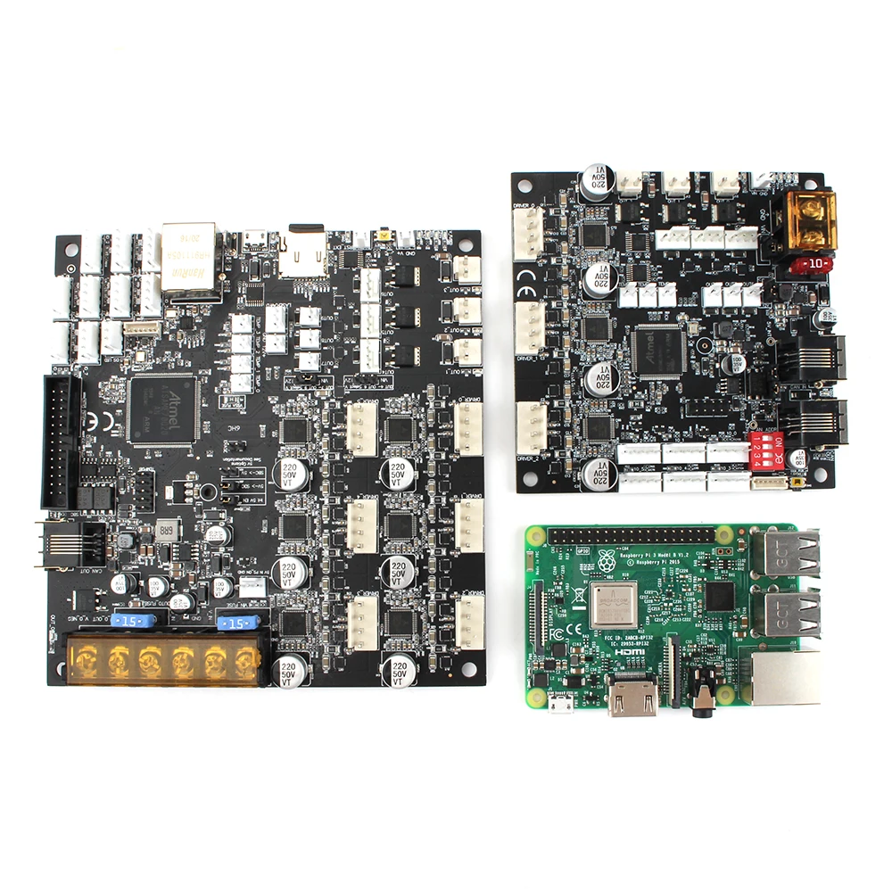 Clonato Duet 3 6HC e Duet 3 Espansione 3HC + Raspberry Pi 3 Modello B Aggiornamenti Scheda avanzata 32 bit per stampante 3D e macchina CNC