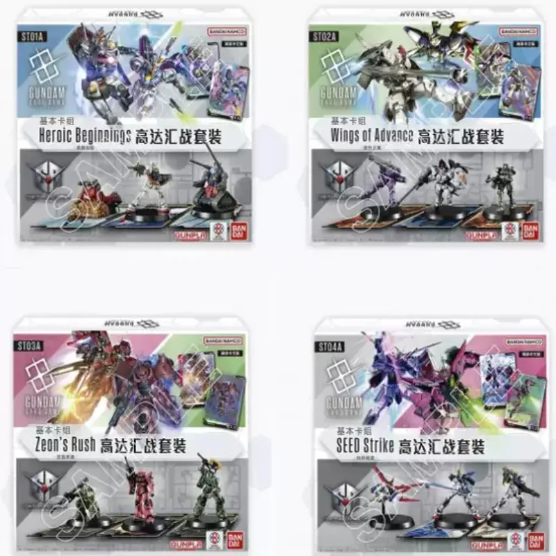 juego-de-cartas-coleccionables-gundam-original-de-bandai-gcg-mazo-basico-coleccion-de-batalla-gundam-st01a-04a-anime-mecha-tcg