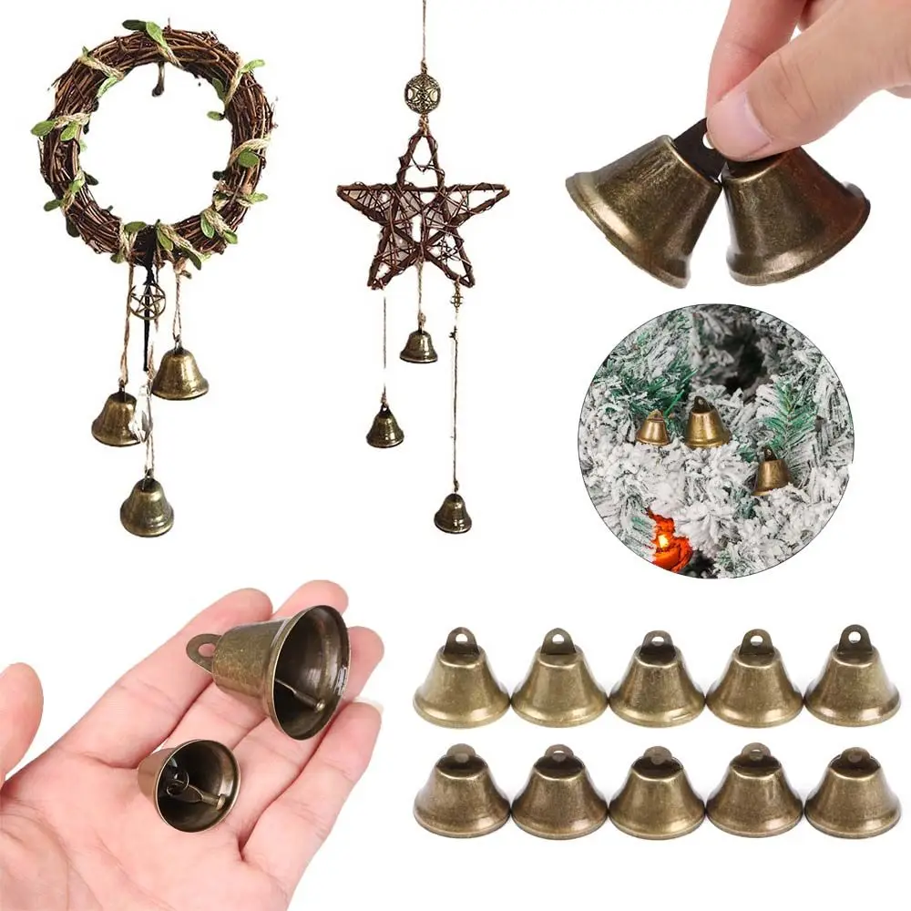 Toys Metal Hotel Reception Call Hanging Xmas Decor Service Handbells Jingle Bells Jingle Rlngtones Christmas Small Bells