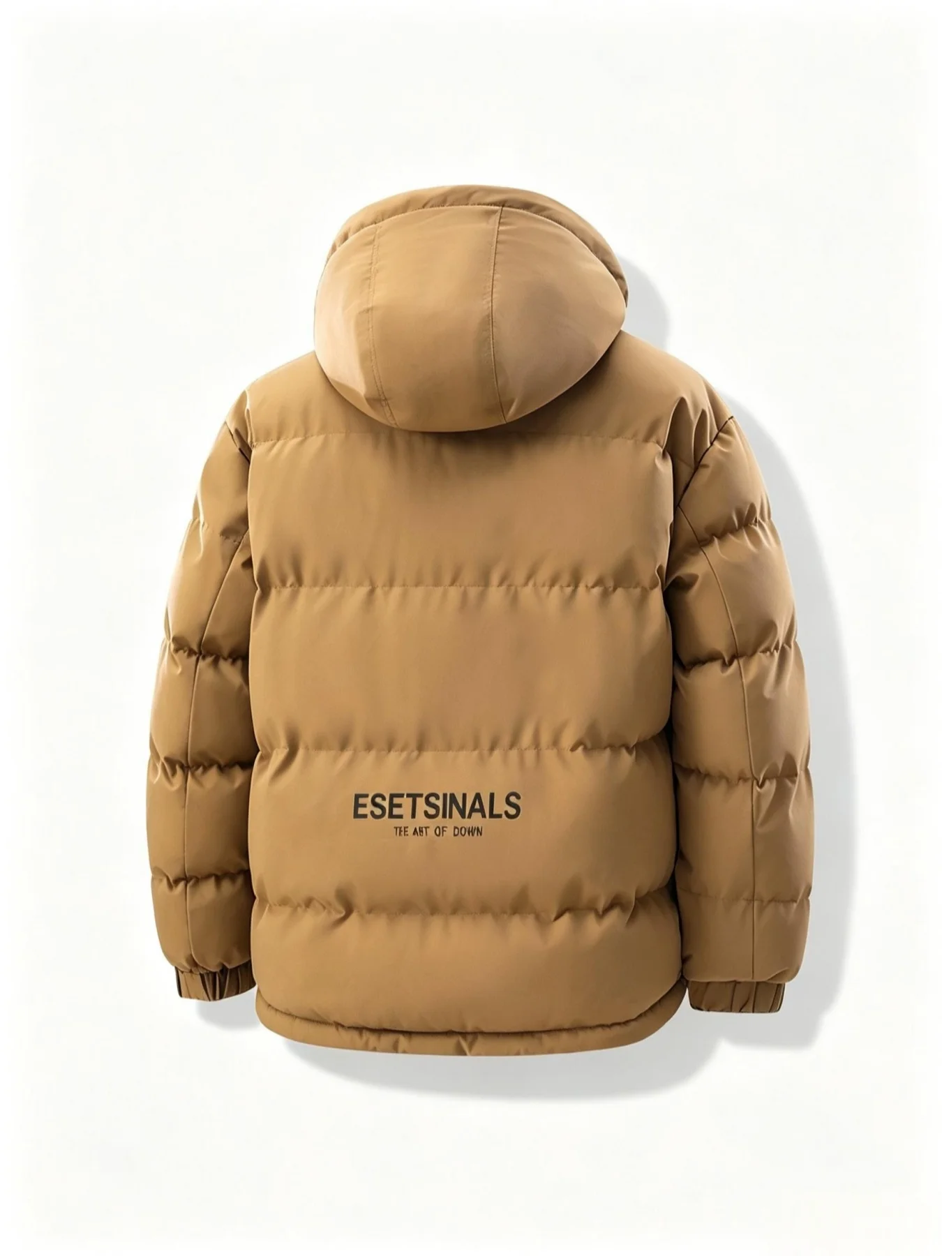 Men's Winter Hooded Jacket, Thickened Warm Cotton Coat, Outdoor Windproof Loose Fit, Casual Thermal Outerwear