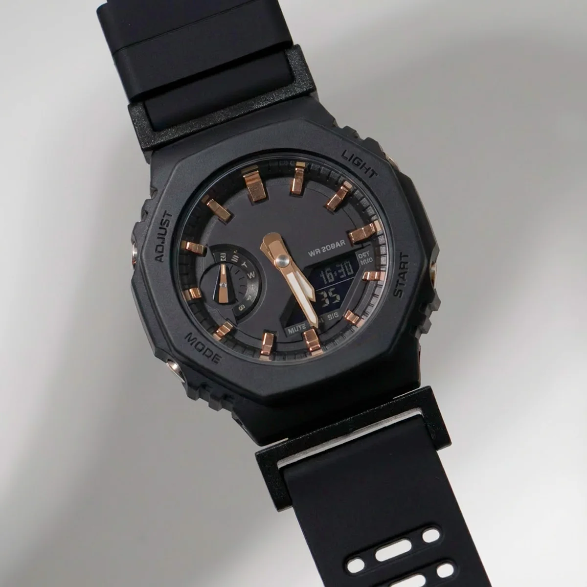 16mm Plastic Adapter voor Casioak horloge GA-110/100/120 DW-5600 GW-M5610 GWX-5600 Refit Zwart horloge Connector Accessoires