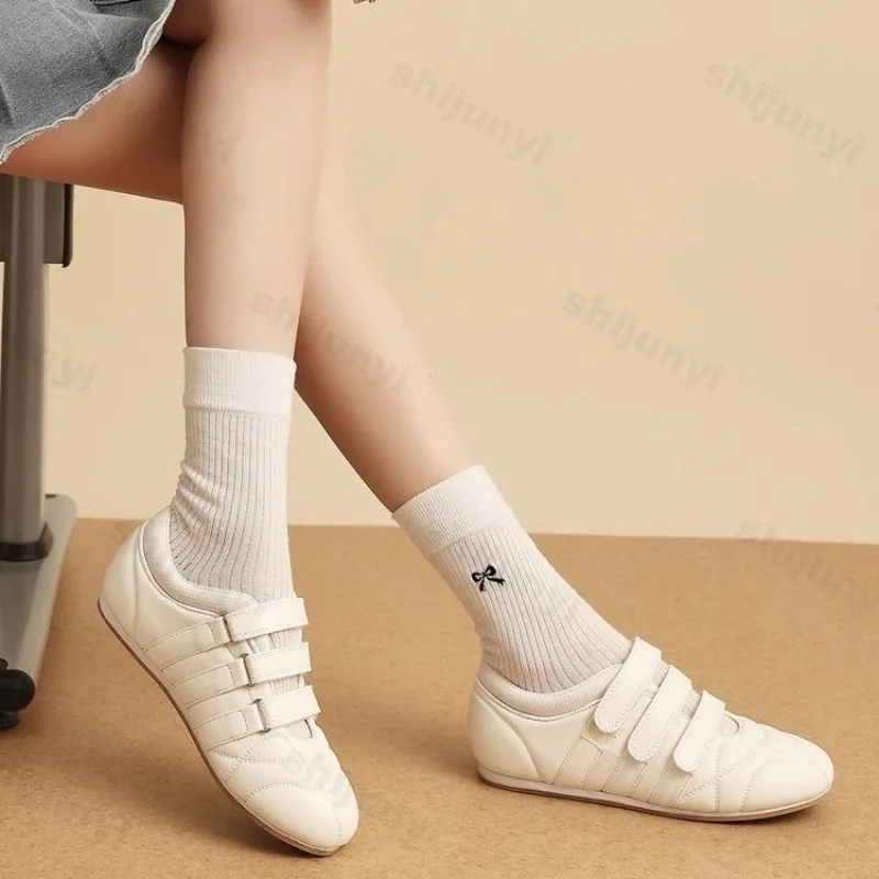 

Fashion Casual Low Top Shoes for Women's 2025 Spring New Style Comfortable Soft Soeld Shalllow Mouth Flat Mary Jane Single Shoes