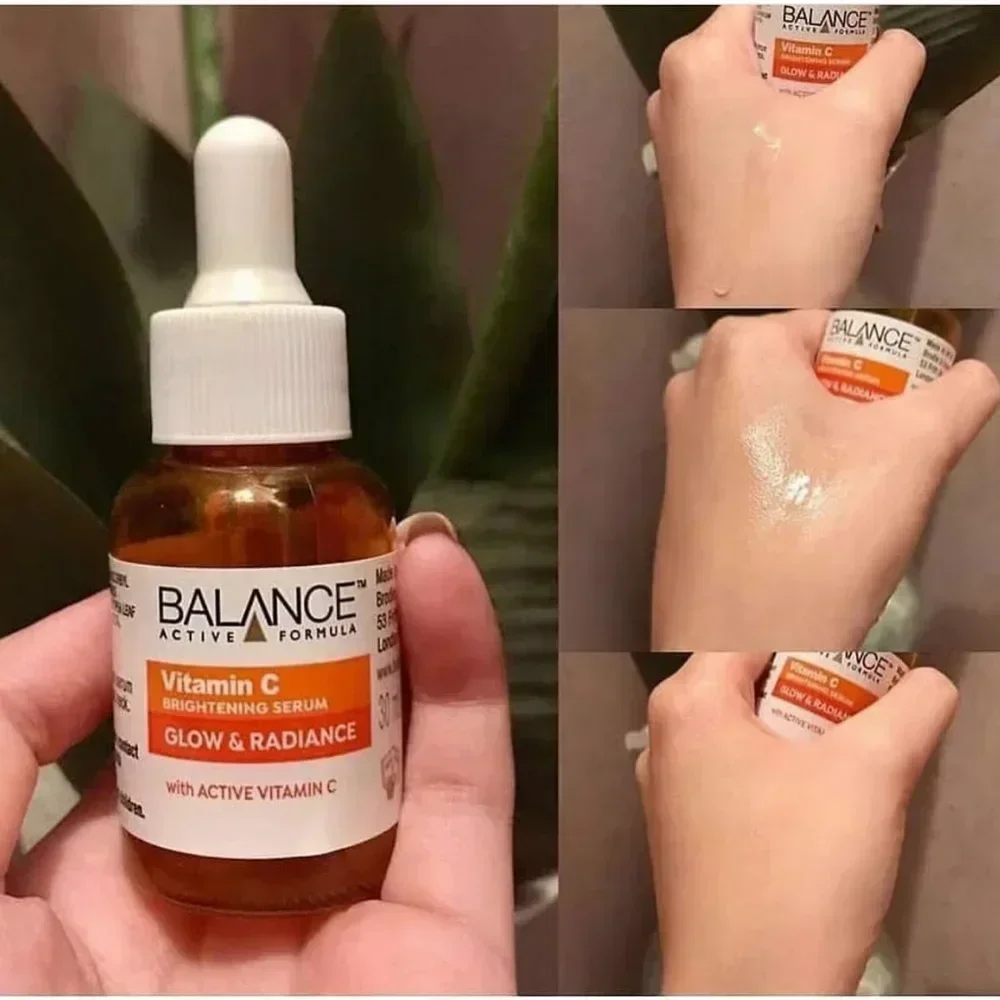BALANCE Vitamin C Brightening ESSENCE 30ml  Antioxidant Improve Dullness Glow&radiance Active VC Whitening Remove SpotsSkin Care