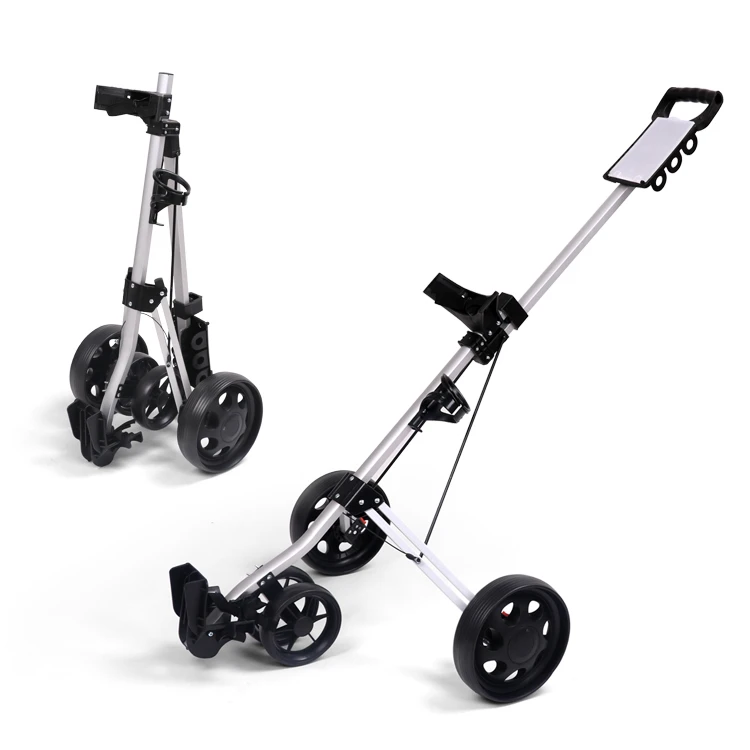 Electric Golf Cart 3 Wheel Remote Control Lithium Battery 30kg Capacity 36 Holes Foldable Aluminum Trolley For Club Match