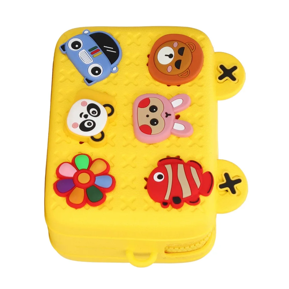 Adjustable Strap Cartoon Camera Shoulder Bag Large Capacity EVA Material Camera Storage Bag Portable Lightweight
