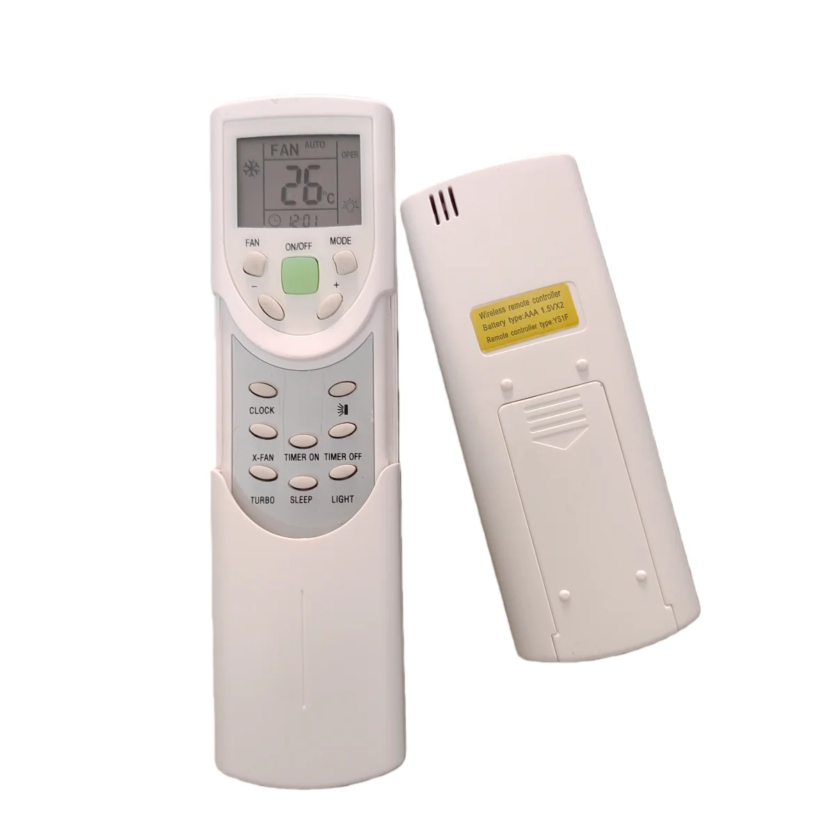 

Пульт дистанционного управления для кондиционеров GREE GJC09AF-K6RNB3A, GJH18AC-K3RND2A, GJH21AC-K3RND2A, GJC07AF-K6RNB3A, GJC07AF-K6RNC2A