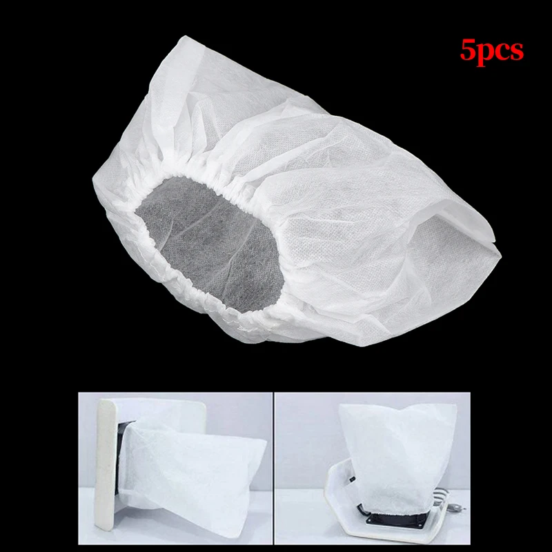5Pcs Nail Dust Collector Replacement Bags Non-woven Vacuum Cleaner Manicure Machine Art Tips For Nails